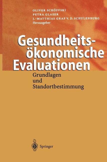 Gesundheitsökonomische Evaluationen