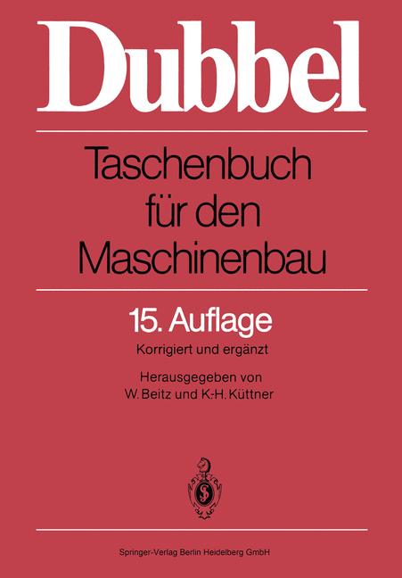 Dubbel: Taschenbuch…