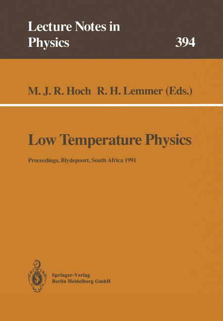 Low Temperature Phy…