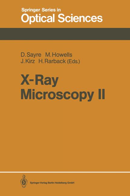 X-Ray Microscopy Ii