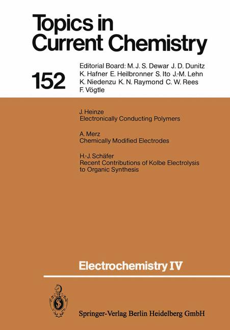 Electrochemistry Iv