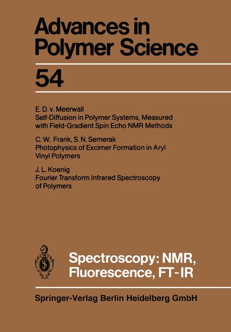 Spectroscopy: Nmr, …