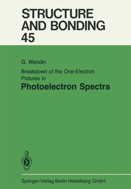 Breakdown Of The One-Electron Pictures In Photoelectron Spectra