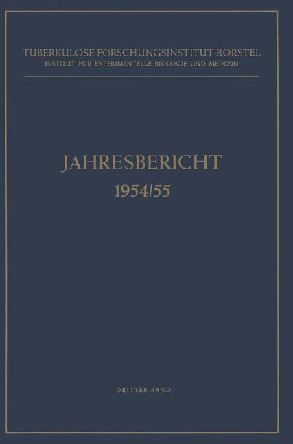 Jahresbericht 1954/… - image