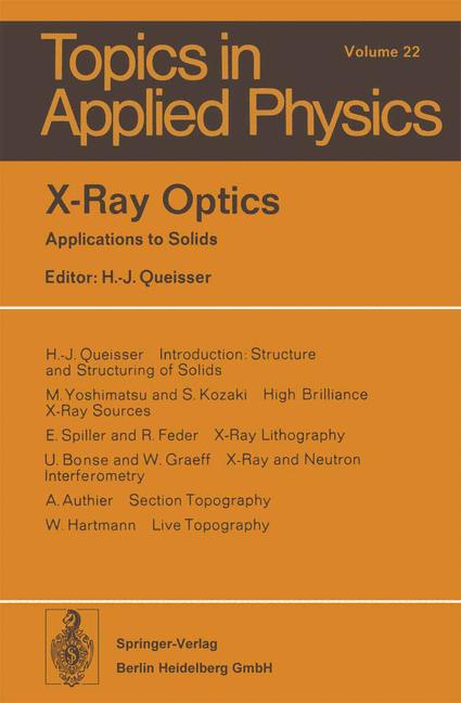 X-Ray Optics - image