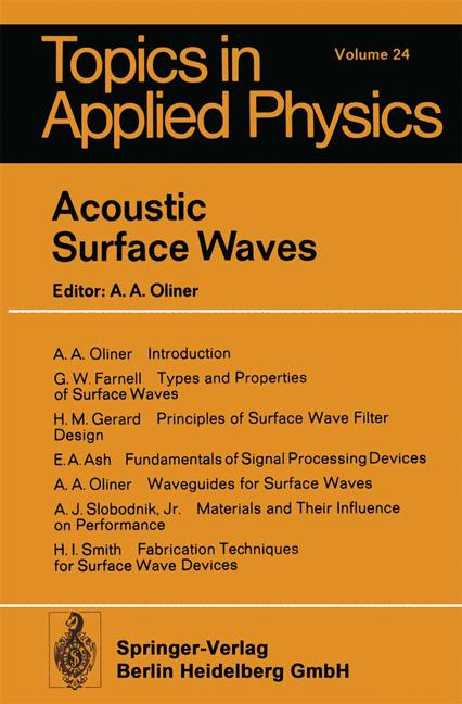 Acoustic Surface Wa…