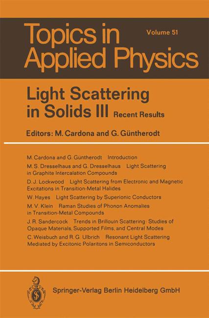 Light Scattering In…