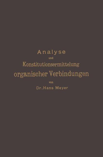 Analyse Und Konstit…