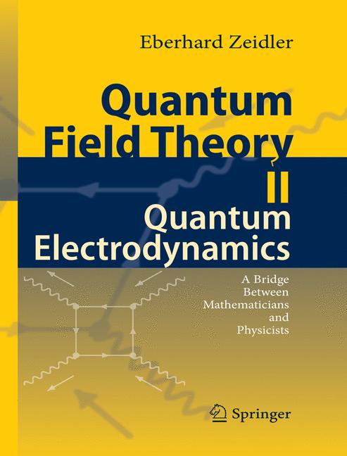 Springer Quantum Field Theory Ii, Quantum Electrodynamics