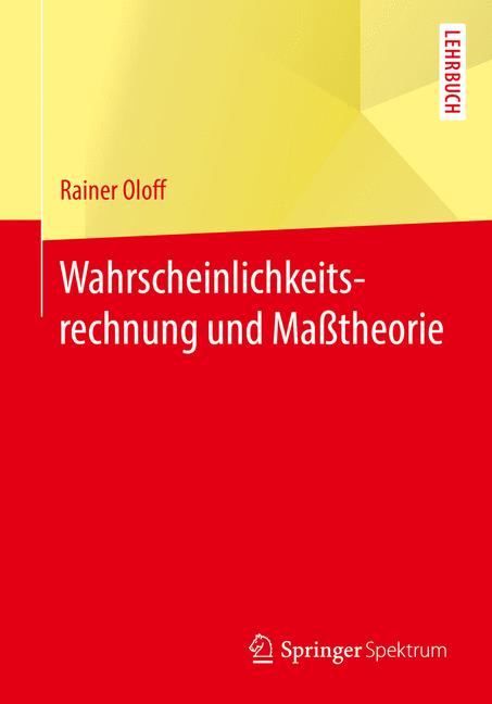 ISBN 9783662530245 product image for Wahrscheinlichkeitsrechnung und Maßtheorie | upcitemdb.com