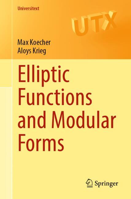 Elliptic Functions …