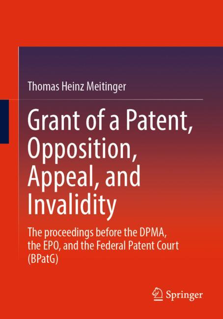 Grant Of A Patent, …