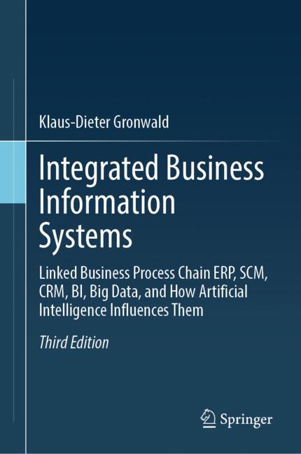 ISBN 9783662735275 product image for Integrated Business Information Systems | upcitemdb.com
