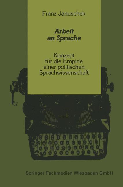 Arbeit An Sprache - image