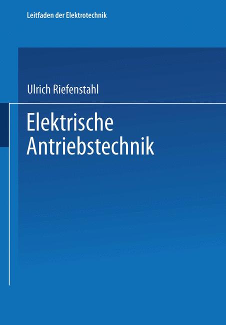 Elektrische Antrieb…