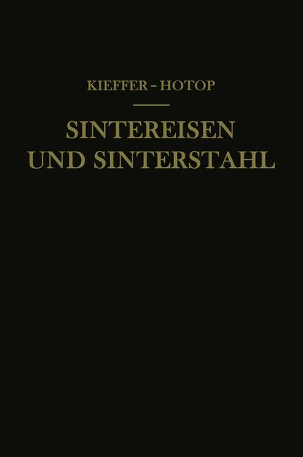 Springer Sintereisen Und Sinterstahl