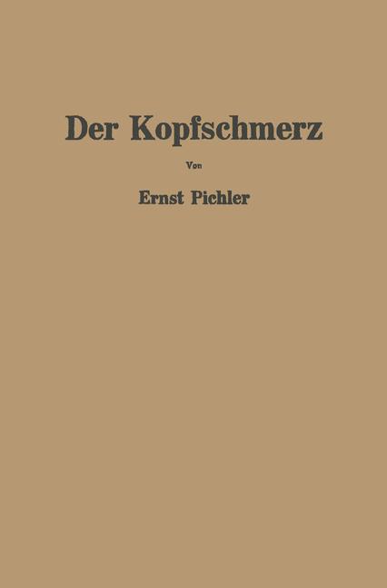 Springer Der Kopfschmerz