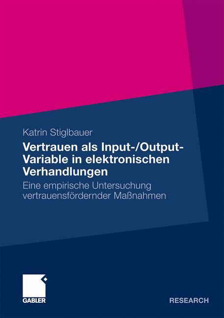 Vertrauen Als Input…