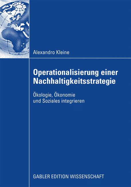 Operationalisierung Einer Nachhaltigkeitsstrategie