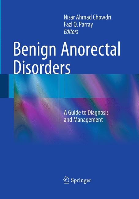 Springer Benign Anorectal Disorders