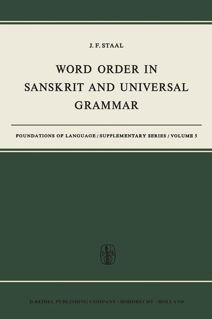 Word Order In Sansk…