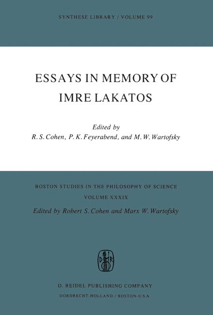 Essays In Memory Of…