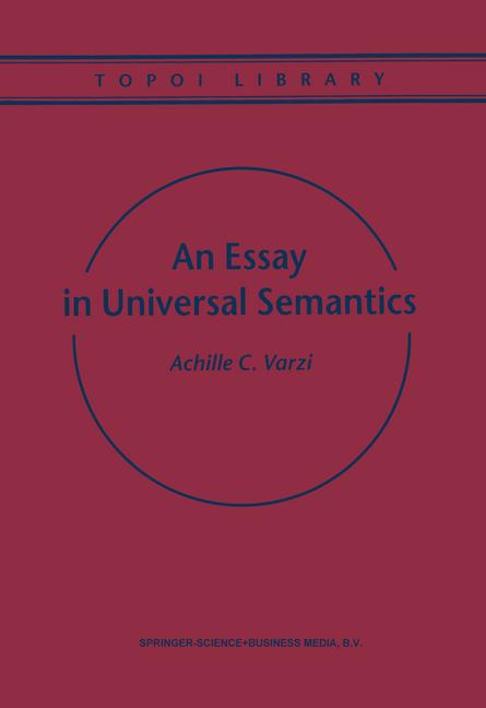 An Essay In Univers… - image