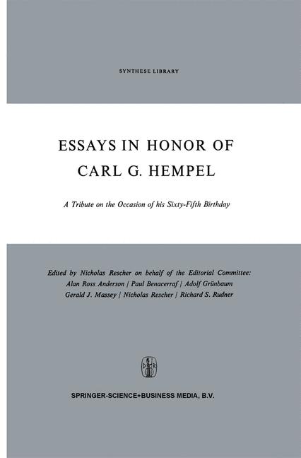 Essays In Honor Of … - image