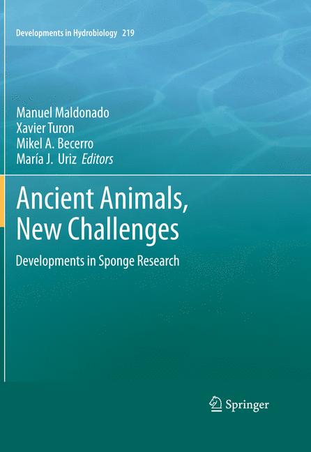 Ancient Animals, New Challenges : Developments in Sponge Research