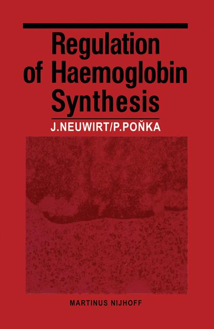 ISBN 9789401010924 product image for Regulation of Haemoglobin Synthesis | upcitemdb.com