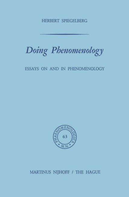 Doing Phenomenology - image