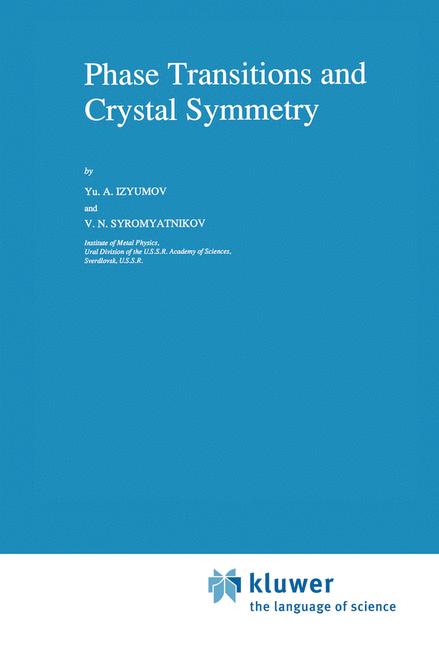 ISBN 9789401073578 product image for Phase Transitions and Crystal Symmetry | upcitemdb.com