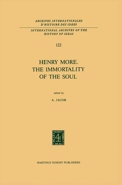 Henry More. The Imm…