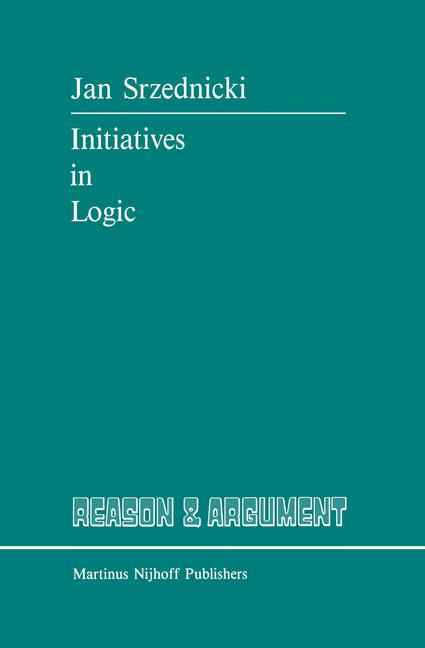 Initiatives In Logic