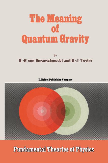 ISBN 9789401082297 product image for The Meaning of Quantum Gravity | upcitemdb.com