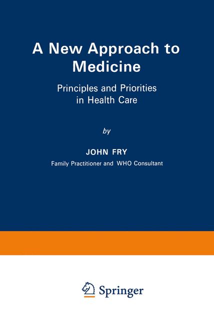 Springer Netherlands A New Approach To Medicine