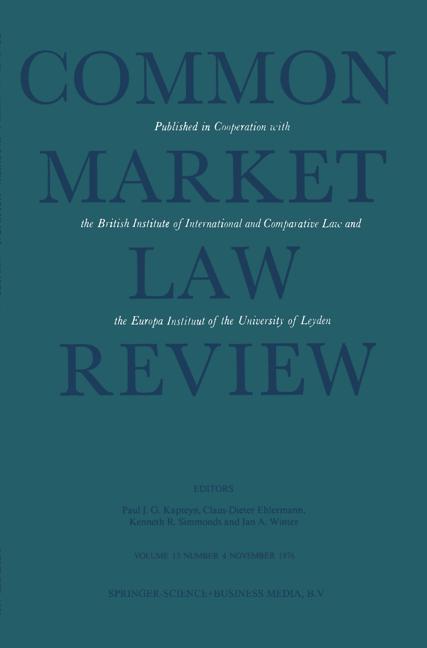 Common Market Law R… - image