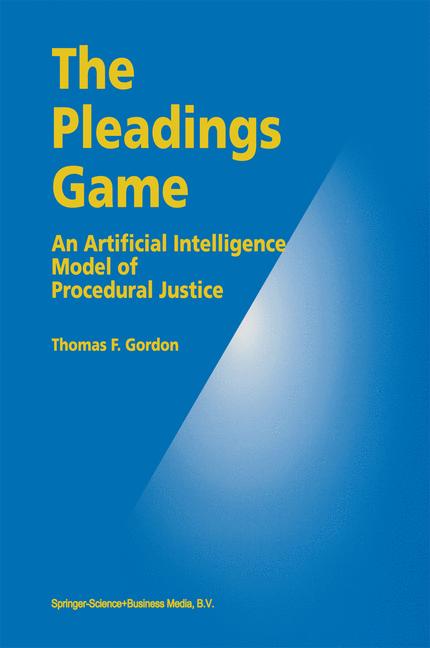 Pleadings Game : An Artificial Intelligence Model of Procedural Justice
