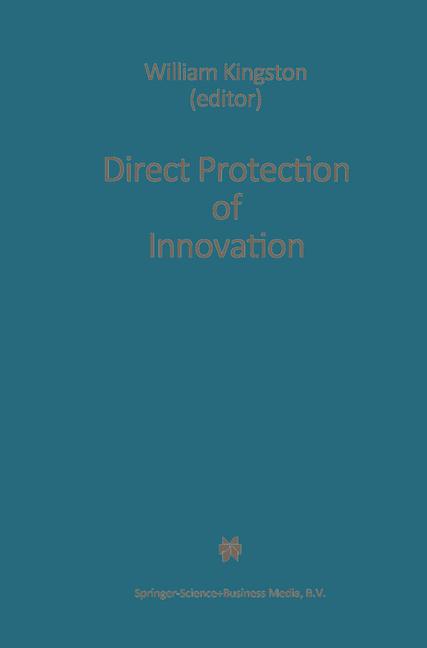 Springer Direct Protection Of Innovation