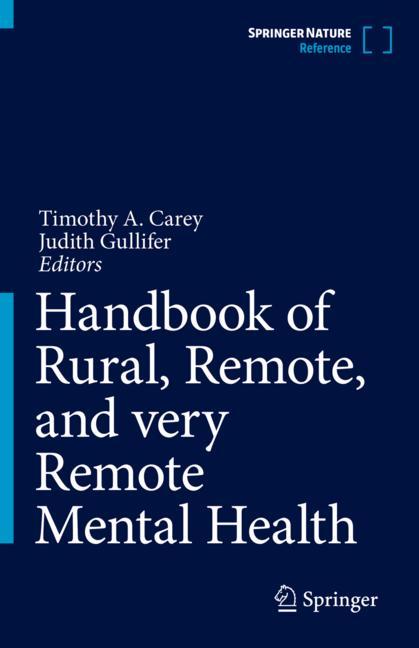Handbook Of Rural, …