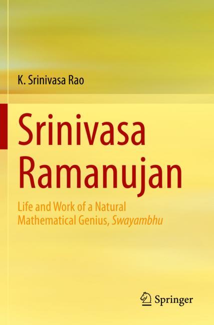 Springer Srinivasa Ramanujan