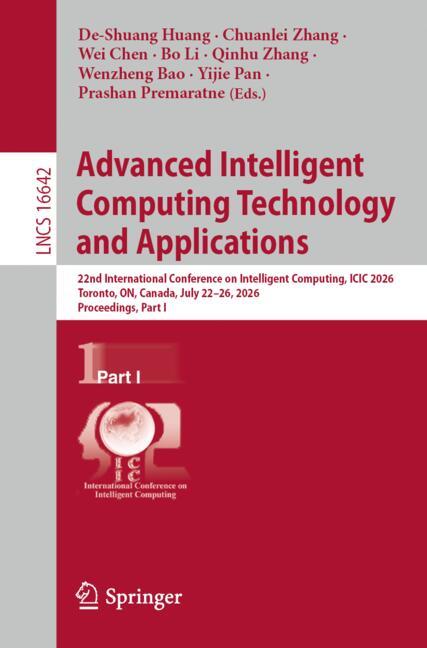 Advanced Intelligent Computing Technology and Applications