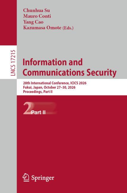 Information and Communications Security