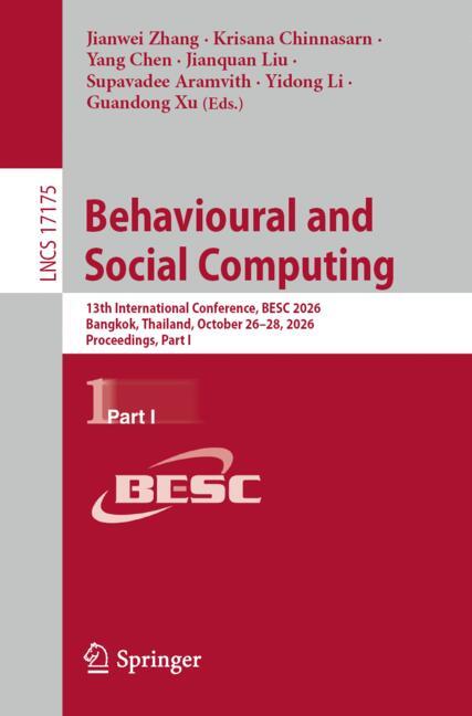 Behavioural and Social Computing