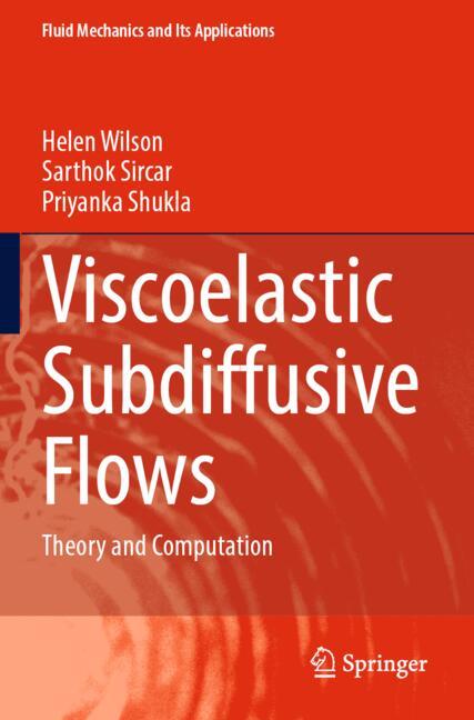 Viscoelastic Subdiffusive Flows