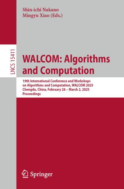 Walcom: Algorithms …