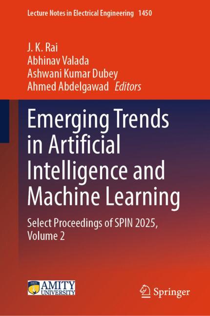 ISBN 9789819699704 product image for Emerging Trends in Artificial Intelligence and Machine Learning | upcitemdb.com
