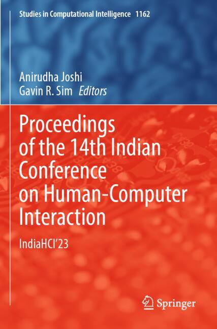 Proceedings of the 14th Indian Conference on Human-Computer Interaction-image-978-981-97-4337-7