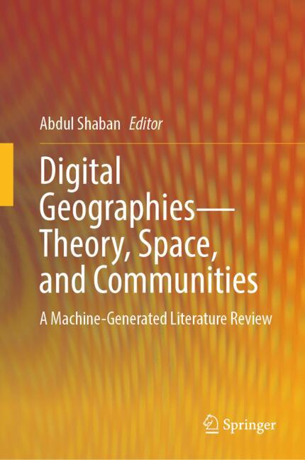 Digital Geographies…
