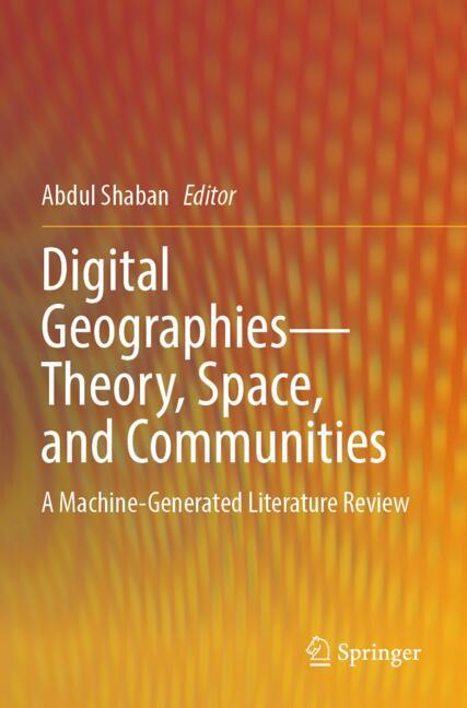 Digital Geographies…